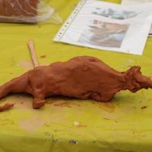 Aquarelle et modelage