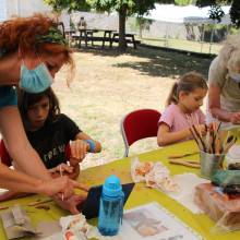 Aquarelle et modelage