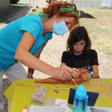 Aquarelle et modelage