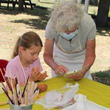 Aquarelle et modelage