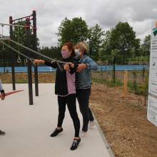 Découverte des nouvelles installations sportives de la Plaine de Chevincourt