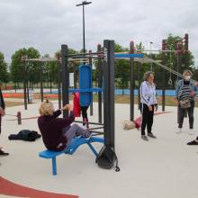Découverte des nouvelles installations sportives de la Plaine de Chevincourt