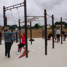 Découverte des nouvelles installations sportives de la Plaine de Chevincourt