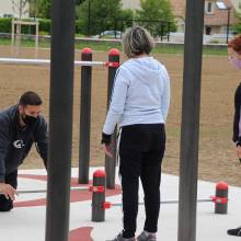 Découverte des nouvelles installations sportives de la Plaine de Chevincourt