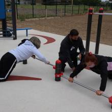 Découverte des nouvelles installations sportives de la Plaine de Chevincourt