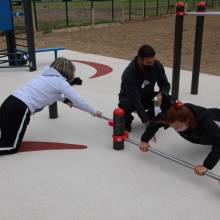 Découverte des nouvelles installations sportives de la Plaine de Chevincourt