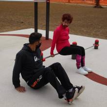 Découverte des nouvelles installations sportives de la Plaine de Chevincourt