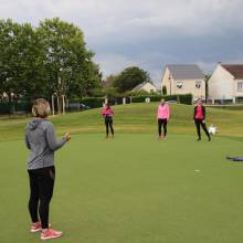 Reprise très intense pour les adhérentes au cours de fitness du mercredi soir !