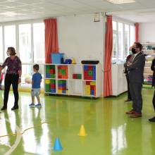 Visite des élus dans les 9 écoles de la Ville