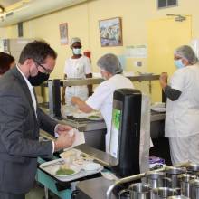 Visite des élus dans les 9 écoles de la Ville