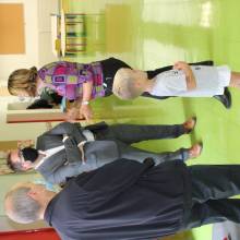 Visite des élus dans les 9 écoles de la Ville