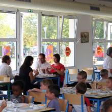 Visite des élus dans les 9 écoles de la Ville