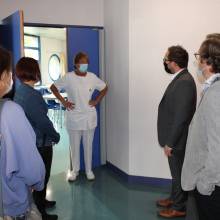 Visite des élus dans les 9 écoles de la Ville