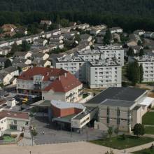 Vue aérienne du Quartier du Buisson - Magny-les-Hameaux