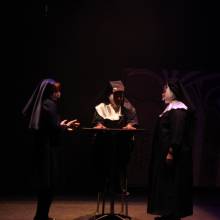 Répétition du spectacle de l'A.M.E.C.