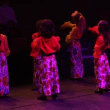 Répétition du spectacle de l'A.M.E.C.