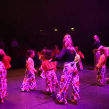 Répétition du spectacle de l'A.M.E.C.