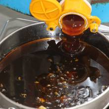 Septembre 2019 : récolte du miel de Port Royal 