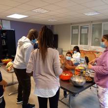 Hummm, ça sentait bon ce mardi 20 octobre au matin à Cap Ados !!