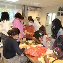 Hummm, ça sentait bon ce mardi 20 octobre au matin à Cap Ados !!