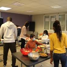 Hummm, ça sentait bon ce mardi 20 octobre au matin à Cap Ados !!