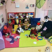 Mardi gras à la Maison des Tout-Petits Anne Sylvestre