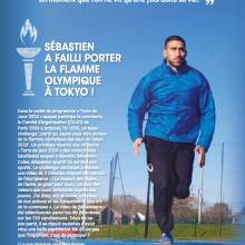 Sébastien à falli porter la Flamme Olymique à Tokyo • Magny Mag' N°232 • Février 2021
