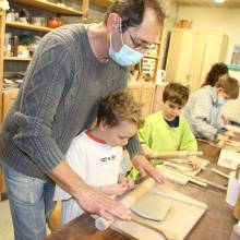 Stage de poterie à la MJC Mérantaise