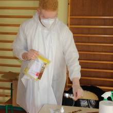 Tests salivaires au Groupe scolaire Saint-Exupéry