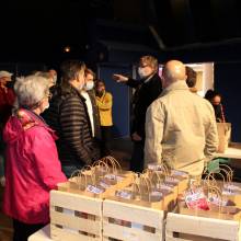 Distribution à domicile des colis gourmands des + 80 ans