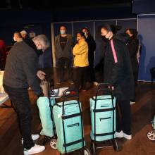 Distribution à domicile des colis gourmands des + 80 ans