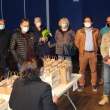 Distribution à domicile des colis gourmands des + 80 ans