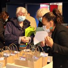 Distribution à domicile des colis gourmands des + 80 ans