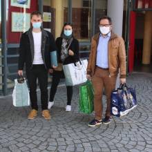 Distribution à domicile des colis gourmands des + 80 ans