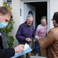 Distribution à domicile des colis gourmands des + 80 ans