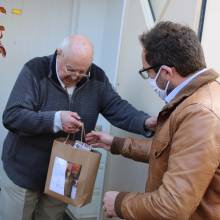 Distribution à domicile des colis gourmands des + 80 ans