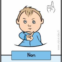 Petit mot du quotidien : Non