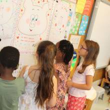 LiLirenval : visite de l’illustratrice Marianne Barcilon à l'école Corot