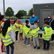 Les enfants de Gide et de Bouskidou ont été s'amuser sur la Plaine de Chevincourt 