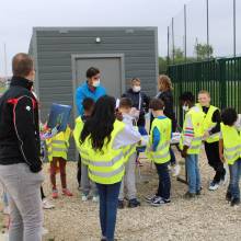 Les enfants de Gide et de Bouskidou ont été s'amuser sur la Plaine de Chevincourt 