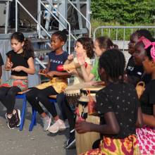 Restitution du stage de danse et percussions africaines
