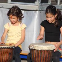 Restitution du stage de danse et percussions africaines