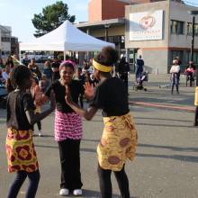 Restitution du stage de danse et percussions africaines