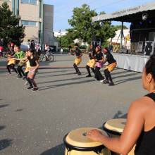 Restitution du stage de danse et percussions africaines