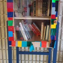 Boîte à livres située au Pôle musical et associatif Blaise Pascal