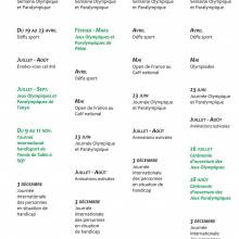 Calendrier des evenements sportifs jusqu'en 2024 à Magny-les-Hameaux