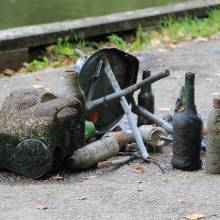  World Clean Up Day à Magny-les-Hameaux : pêche à l'aimant