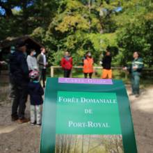 Les forestiers partent à la rencontre des usagers de la forêt de Port-Royal