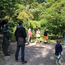 Les forestiers partent à la rencontre des usagers de la forêt de Port-Royal
