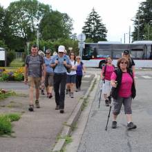 Promenade avec l'association Trottes sentiers Magnycois